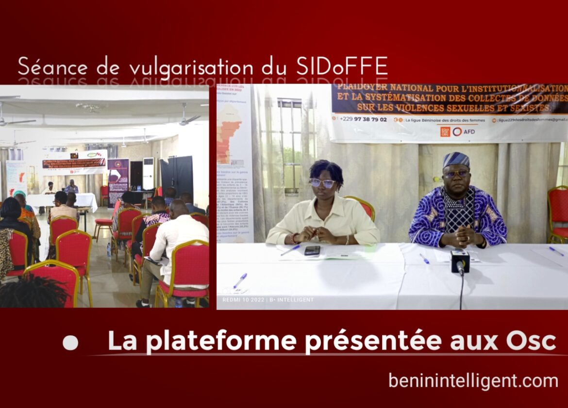 Séance de vulgarisation du Sidoffe